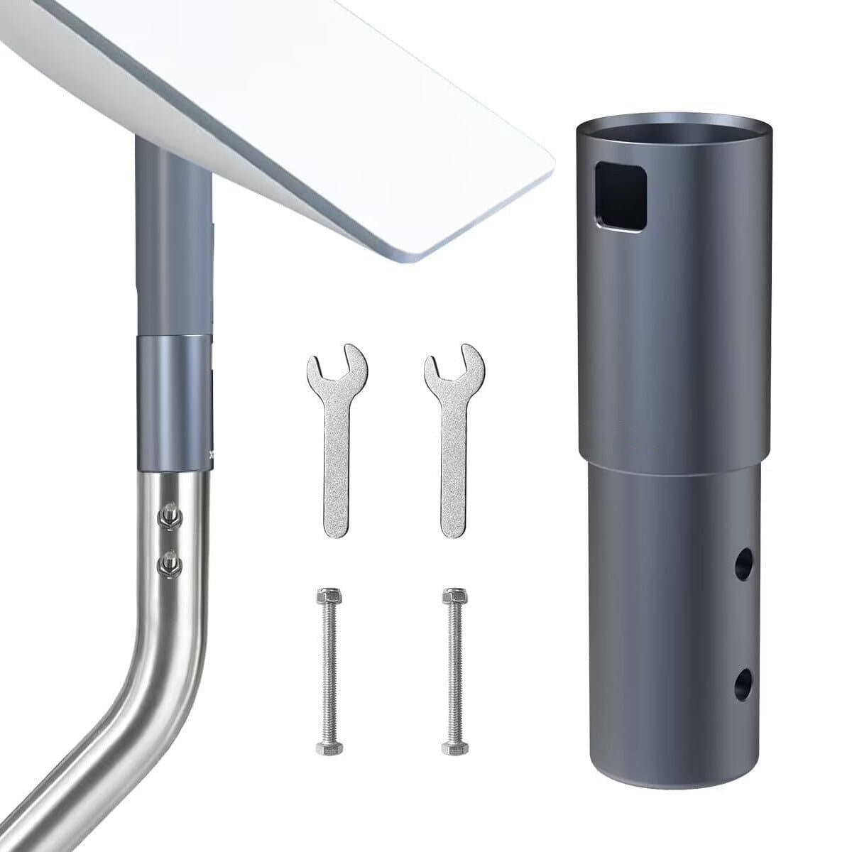 Aluminum Pipe Mount Adapter for Starlink Gen 2 Dish thumbnail 1
