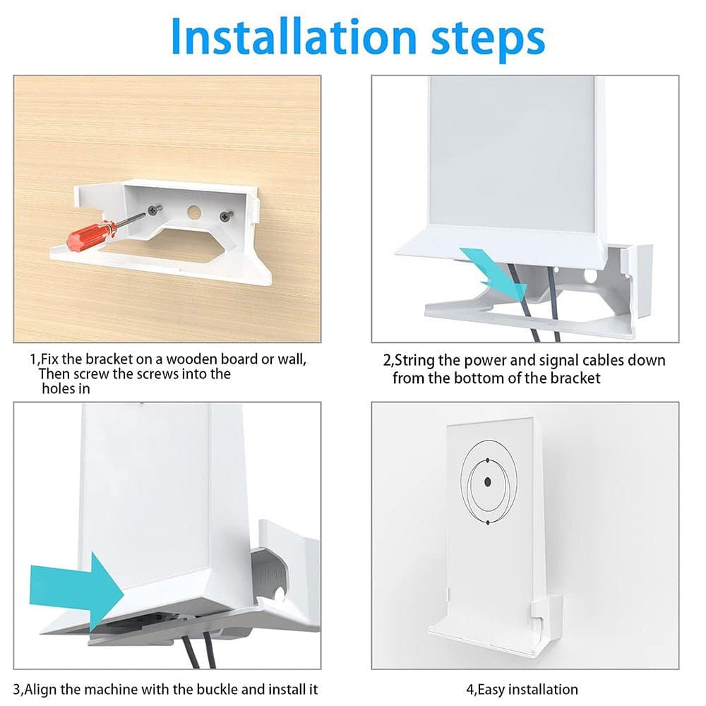 Durable ABS Wall Mount for Starlink Gen 2 Router thumbnail 6