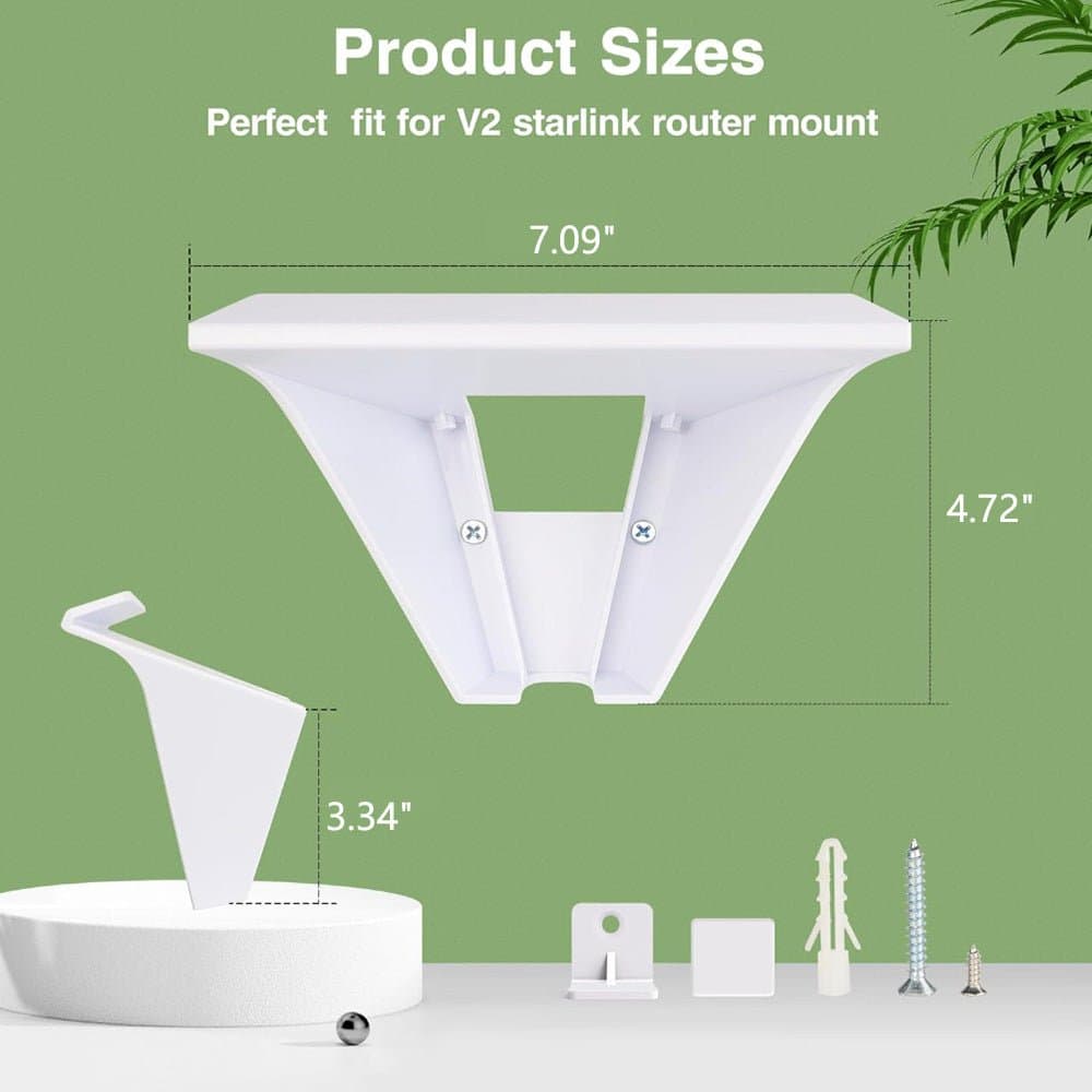 Wall Mount Bracket for Starlink Gen 2 Router thumbnail 4