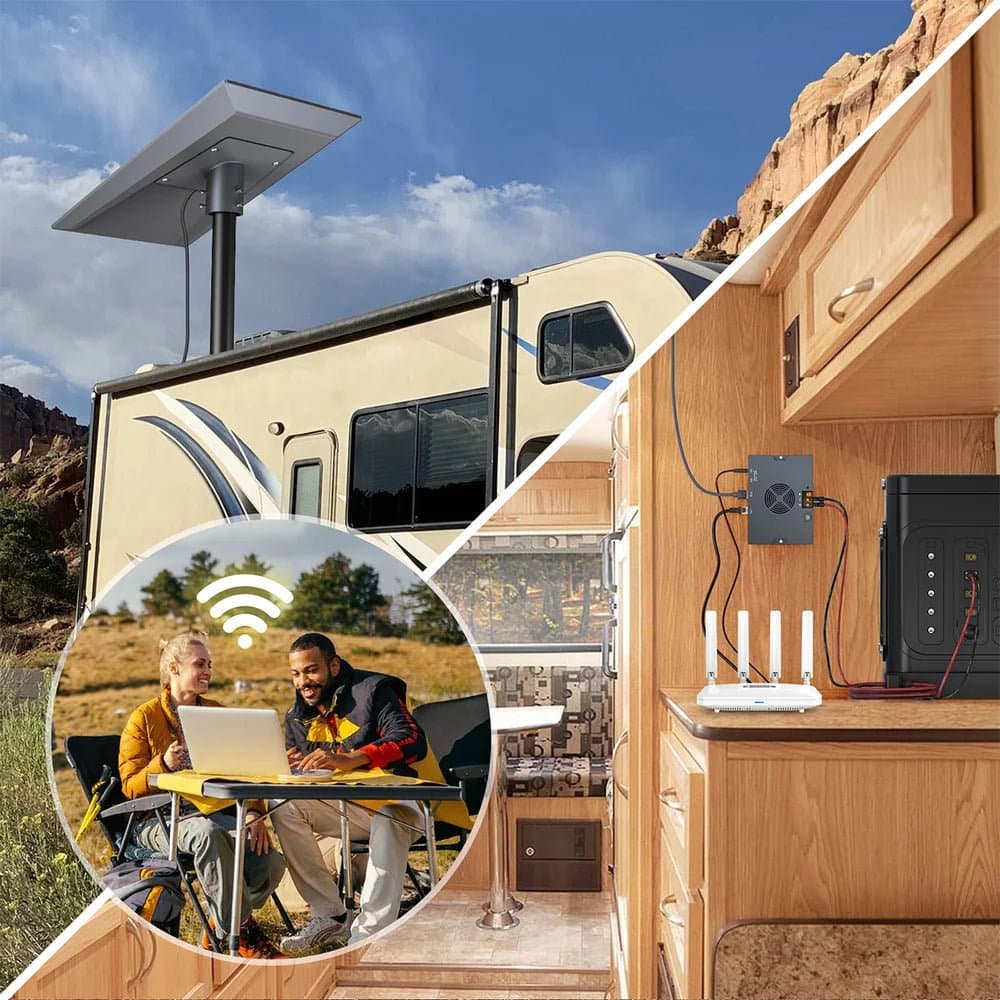 5-in-1 PoE Injector for Starlink Performance Gen 3, 350W Passive PoE, 9鈥?6V DC Step-Up Converter, ESD Protection thumbnail 6
