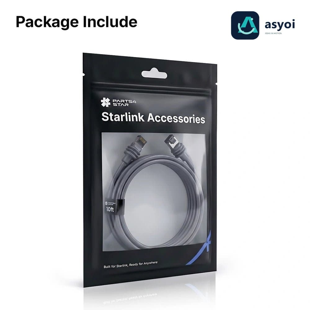 Starlink Standard 4/4X/Mini/V5 Replacement Extension Cable for Gen 3/V3/V4 thumbnail 10