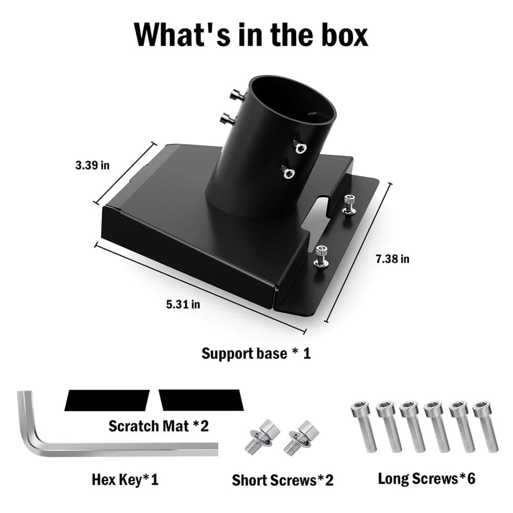 Starlink Gen 3 Stainless Steel Bracket Mount Adapter for Standard 4 / 4X thumbnail 7