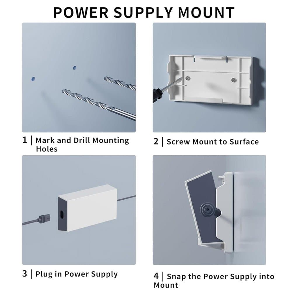 Starlink Gen 3 Router & Power Supply Wall Mount Kit for Standard 4 / 4X thumbnail 6