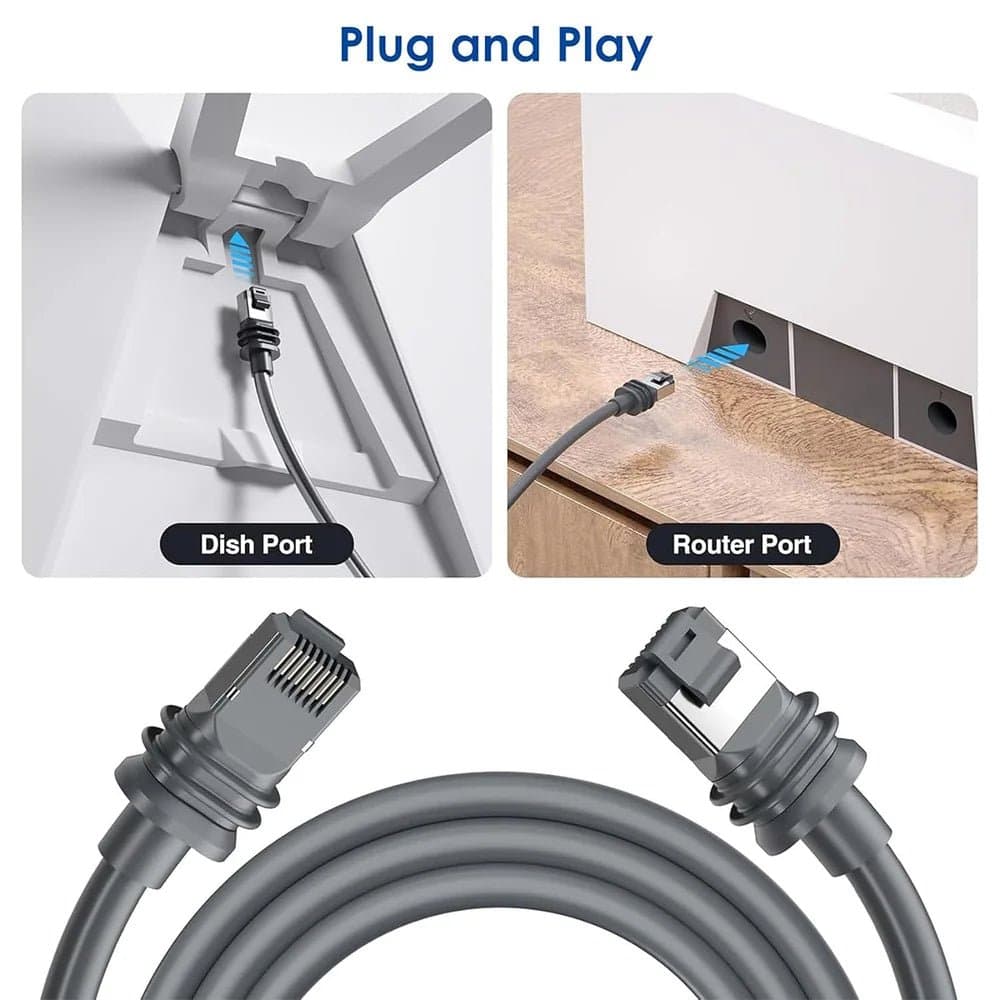Starlink Standard 4 & 4X/Mini/V5 Replacement Extension Cable - Gen 3/V3/V4 Compatible thumbnail 2
