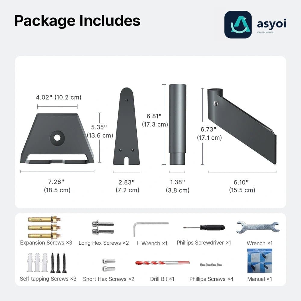 Starlink Gen 3 Wall Mount Kit - OEM Style for Standard 4/4X thumbnail 9