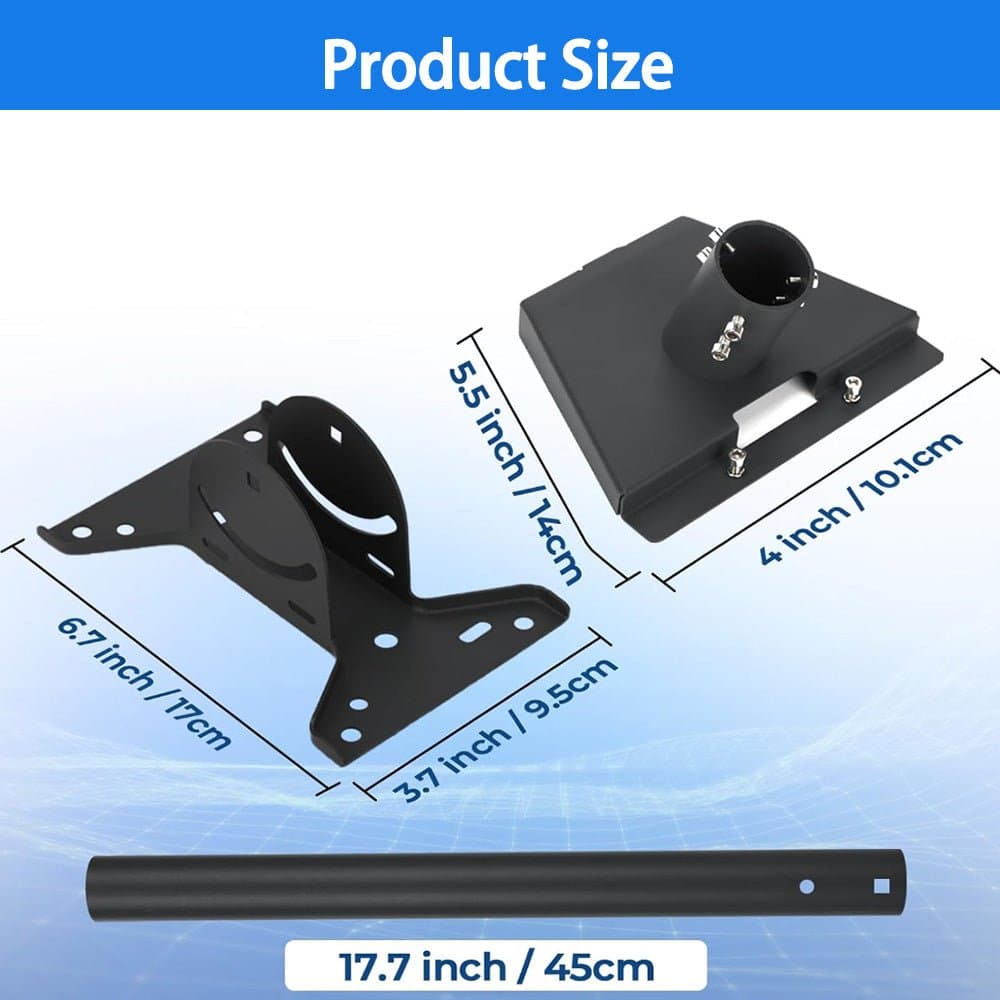 Starlink Gen 3 Adjustable Roof Pole Mount Kit for Standard 4 / 4X thumbnail 4