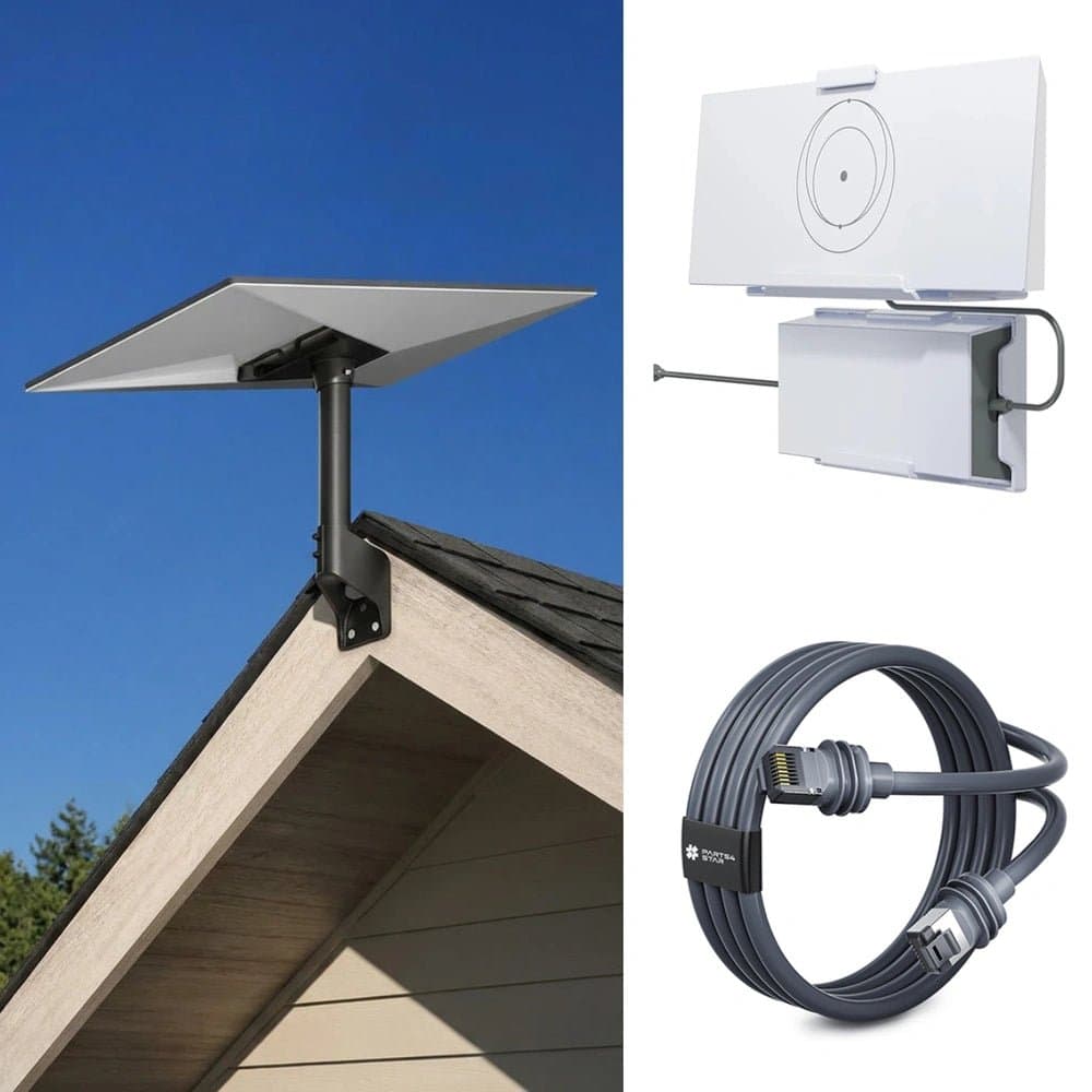 Starlink Gen 3 Wall & Roof Mount Kit 鈥?Full Install Bundle with Cable & Router Mount thumbnail 11