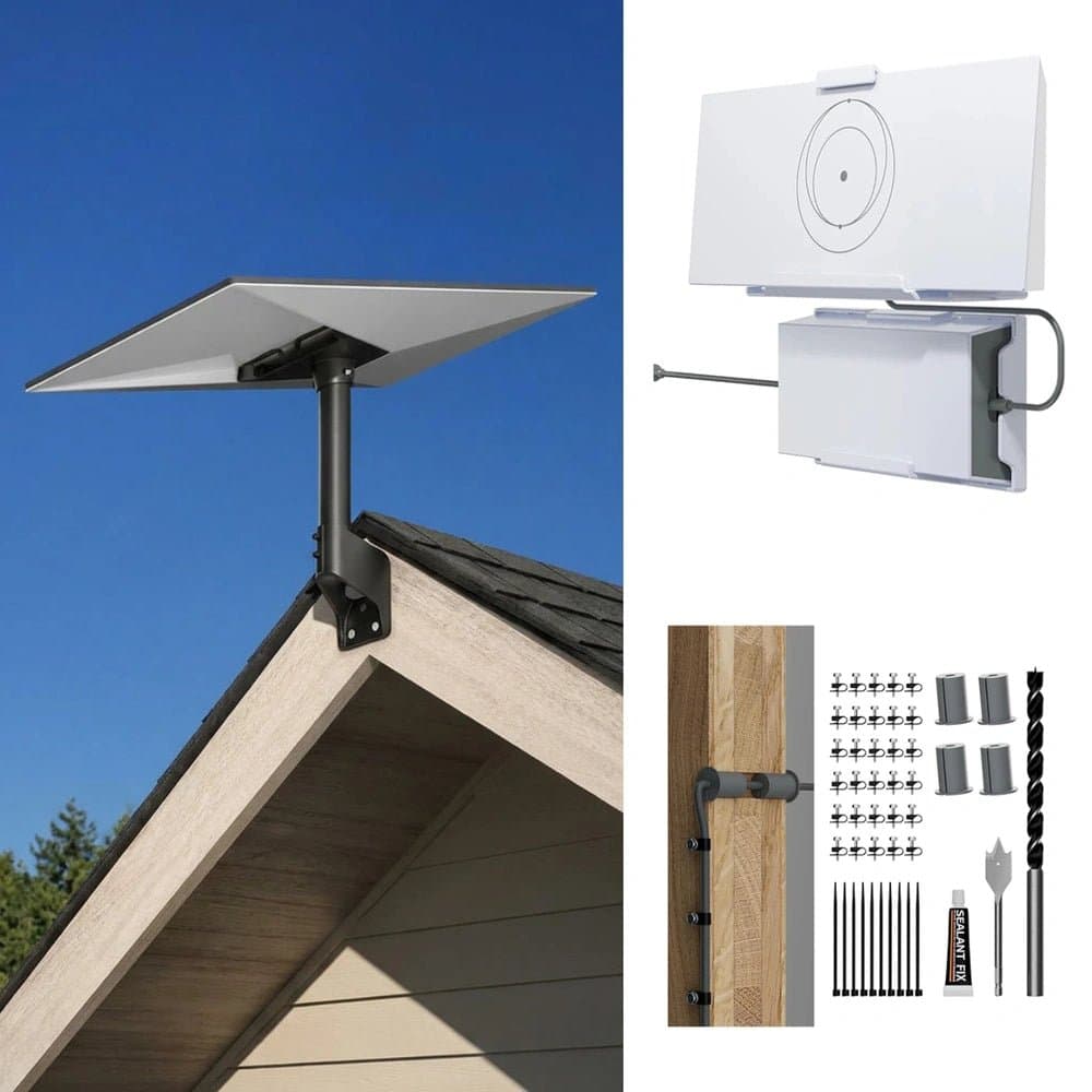 Starlink Gen 3 Wall & Roof Mount Kit 鈥?Full Install Bundle with Cable & Router Mount thumbnail 12