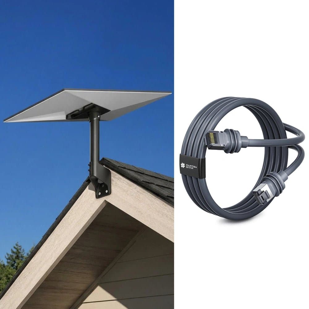 Starlink Gen 3 Wall & Roof Mount Kit 鈥?Full Install Bundle with Cable & Router Mount thumbnail 14