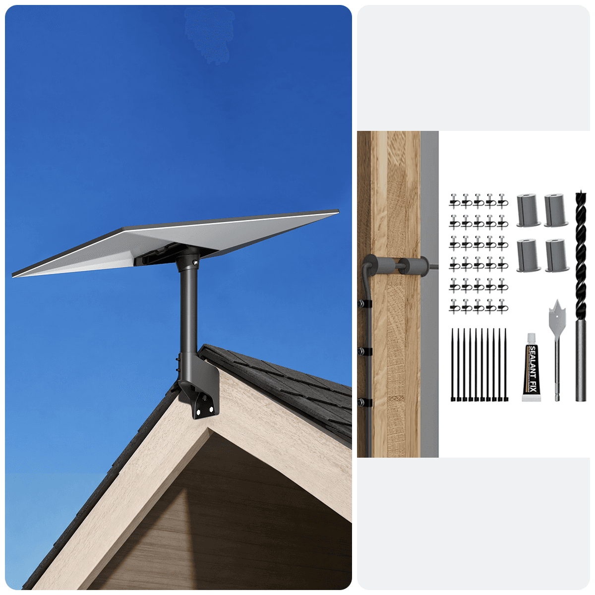 Starlink Gen 3 Wall & Roof Mount Kit 鈥?Full Install Bundle with Cable & Router Mount thumbnail 24