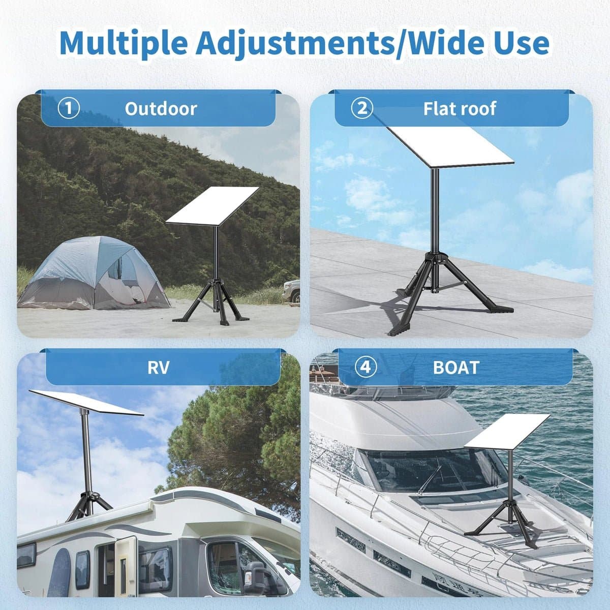 Starlink Standard 4/4X Tripod Mount - Height Adjustable, Gen 3/V3/V4 thumbnail 5