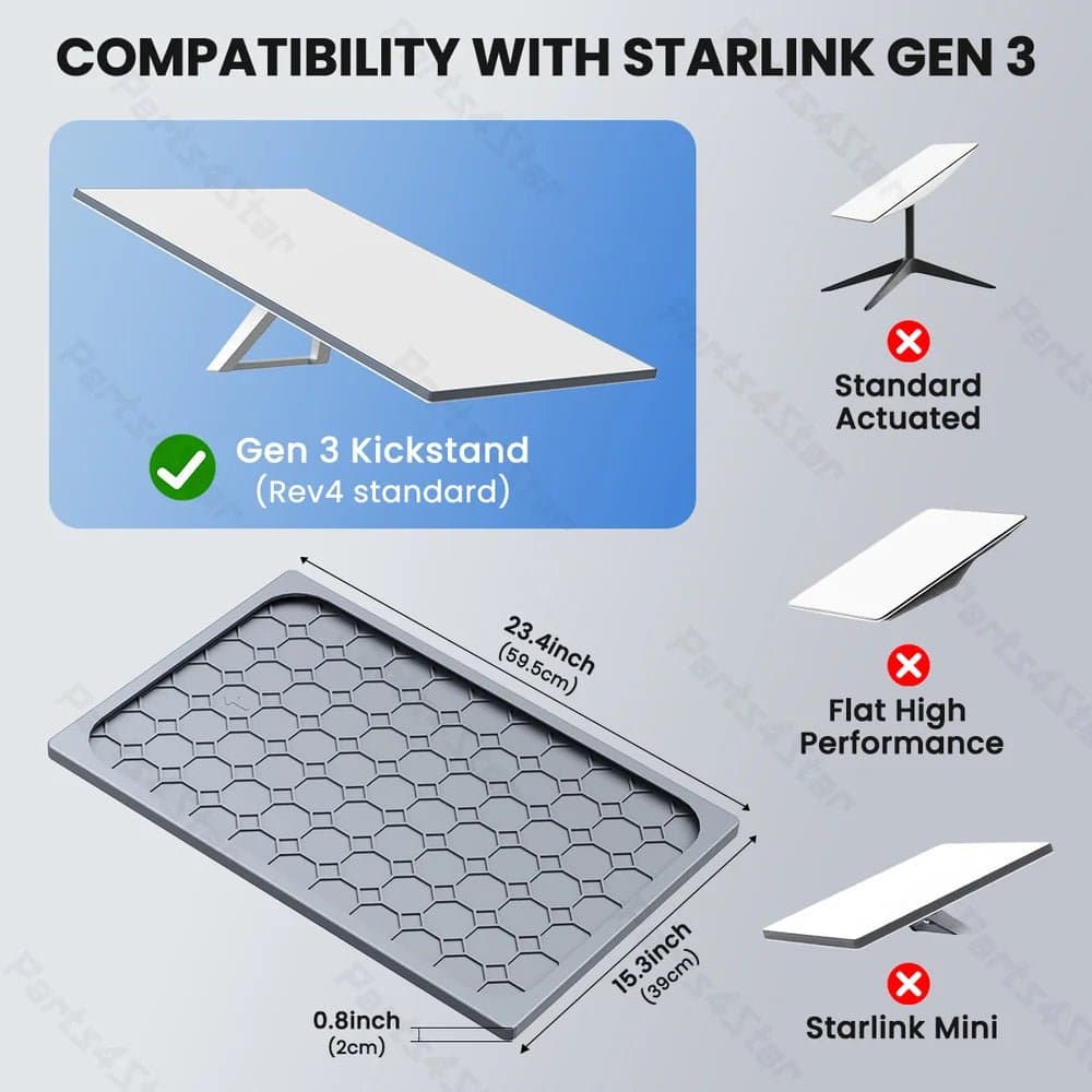 Starlink Gen 3 Silicone Protector Cover Case for Standard 4 / 4X thumbnail 6
