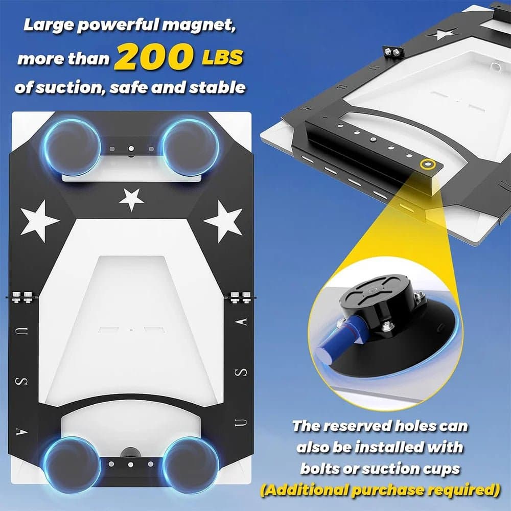 Starlink Gen 3 Flat Mount - Magnetic Quick鈥慠elease Kit for Standard 4 / 4X thumbnail 6