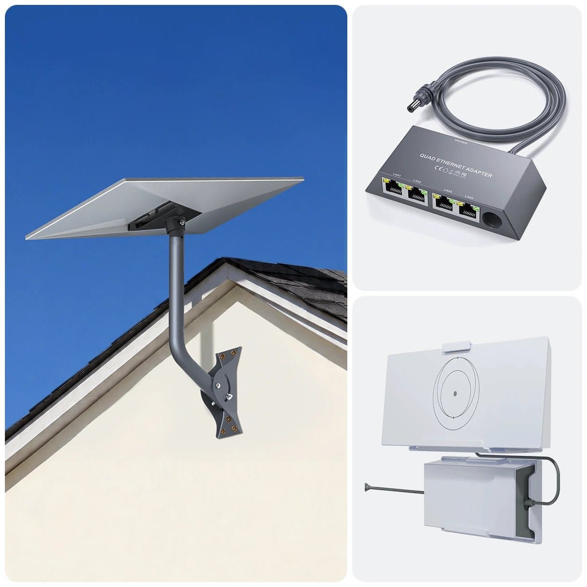Starlink Gen 3 Home Installation Kit 鈥?Complete Mounting & Network Upgrade Bundle thumbnail 9