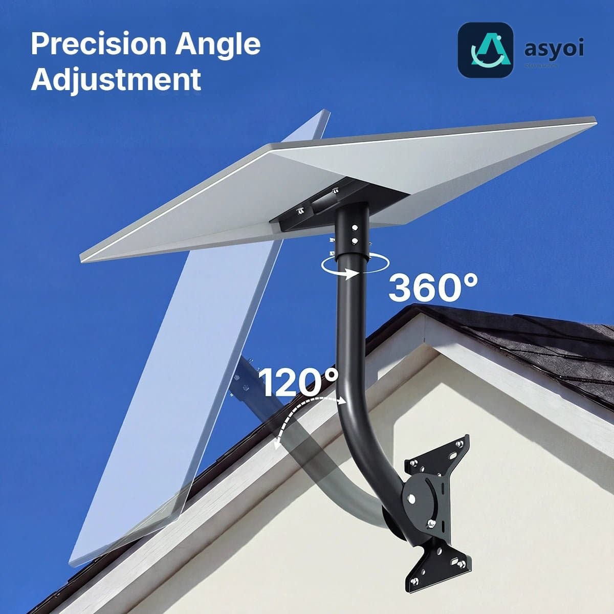 Starlink Gen 3 Adjustable Roof Wall Mount Kit for Standard 4 / 4X thumbnail 3