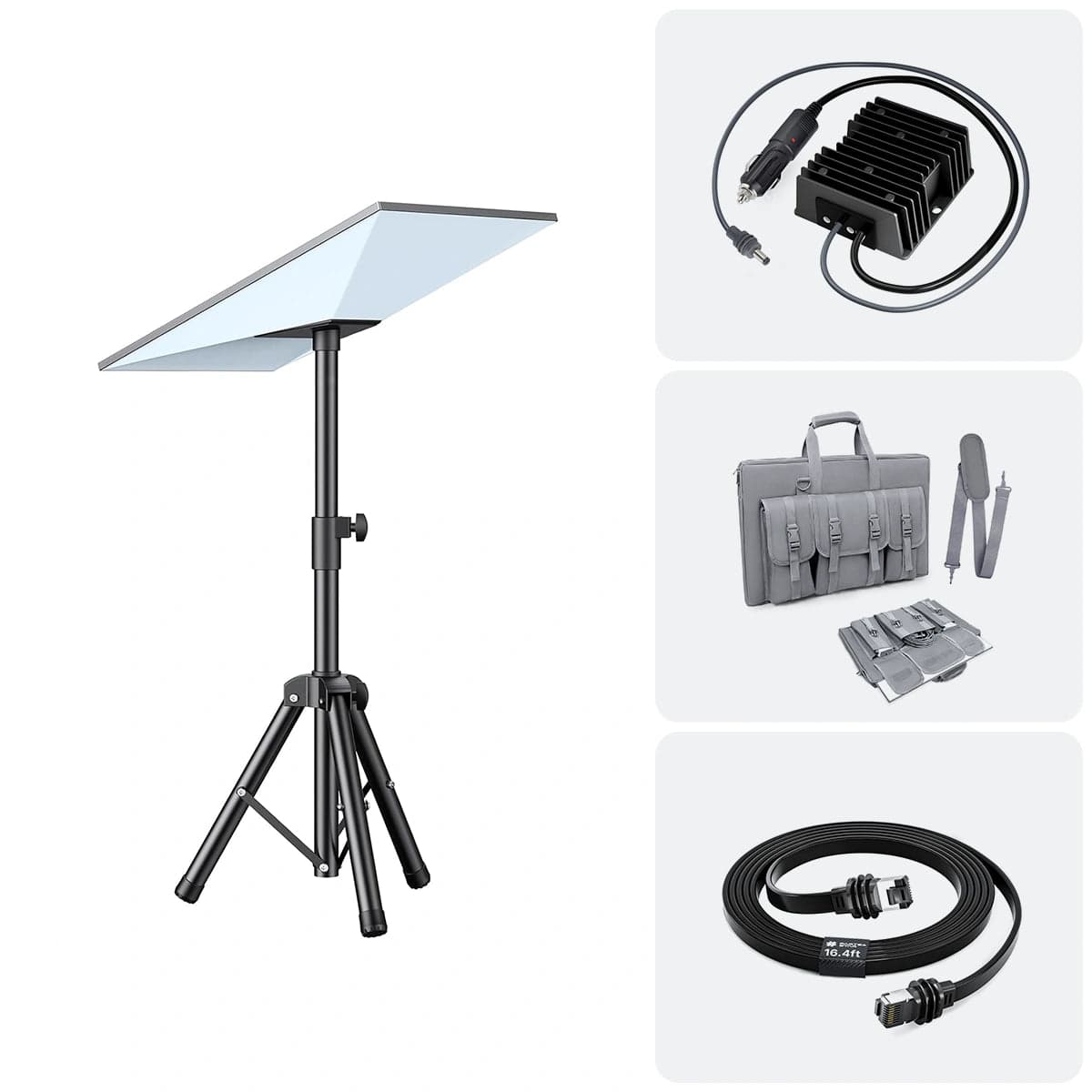 Starlink Gen 3 Portable Setup Kit 鈥?Tripod Mount & Travel Accessories Bundle thumbnail 11