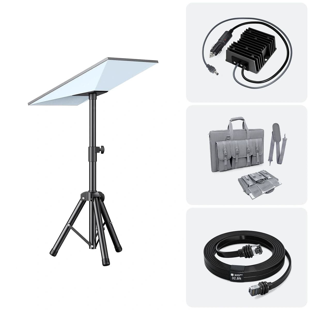 Starlink Gen 3 Portable Setup Kit 鈥?Tripod Mount & Travel Accessories Bundle thumbnail 14