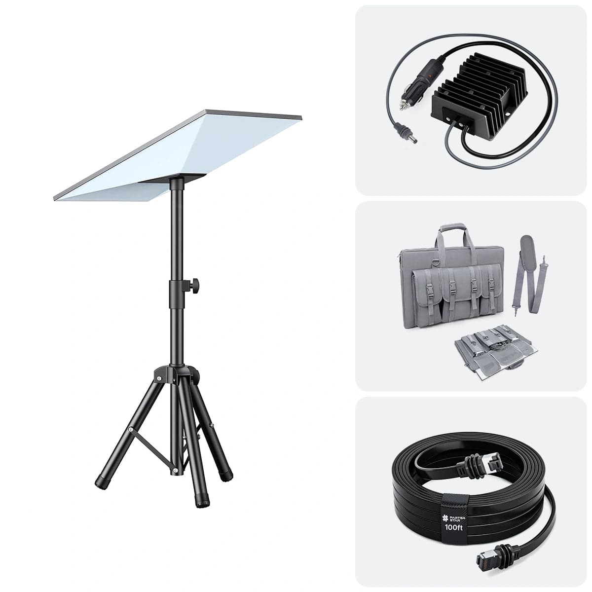 Starlink Gen 3 Portable Setup Kit 鈥?Tripod Mount & Travel Accessories Bundle thumbnail 15