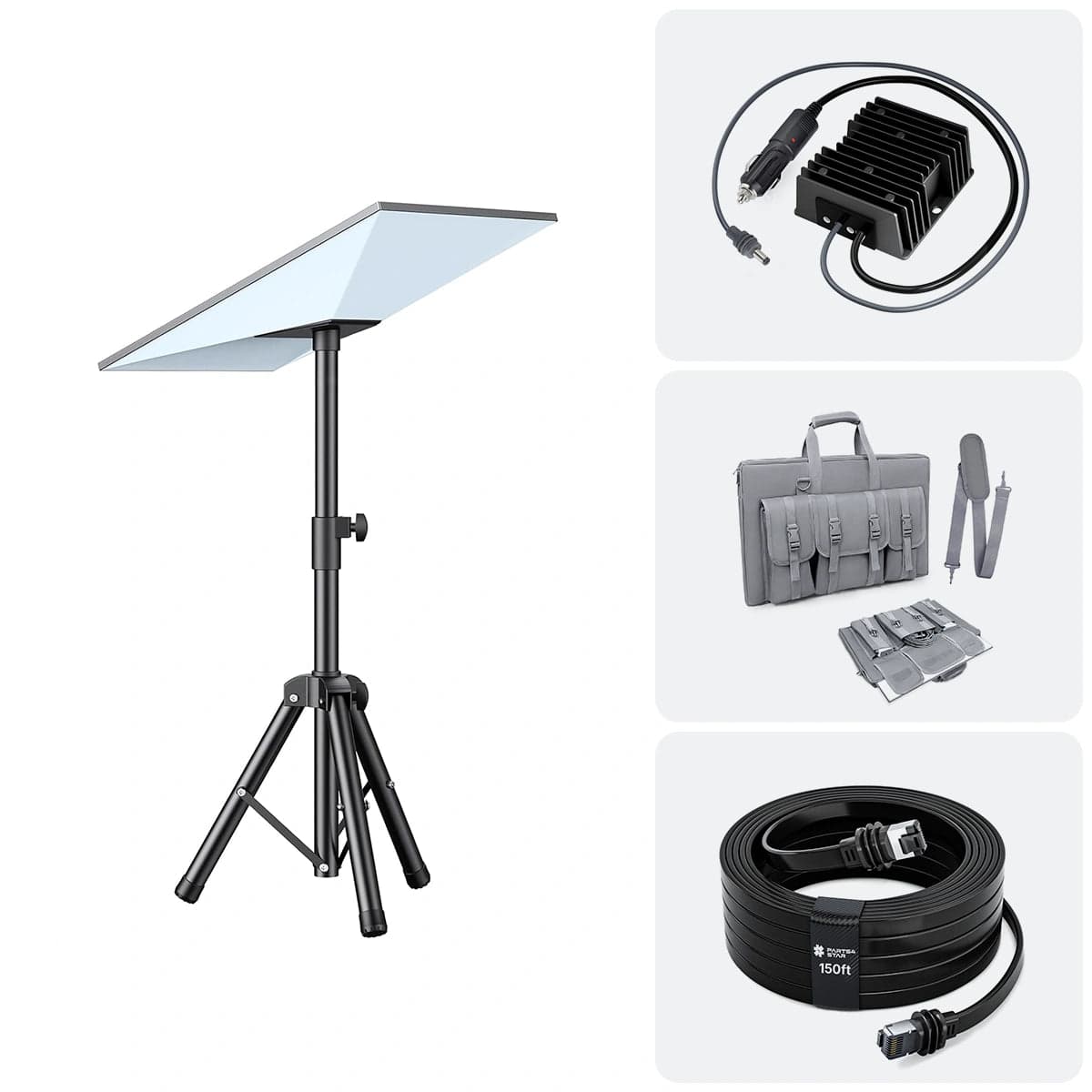 Starlink Gen 3 Portable Setup Kit 鈥?Tripod Mount & Travel Accessories Bundle thumbnail 16