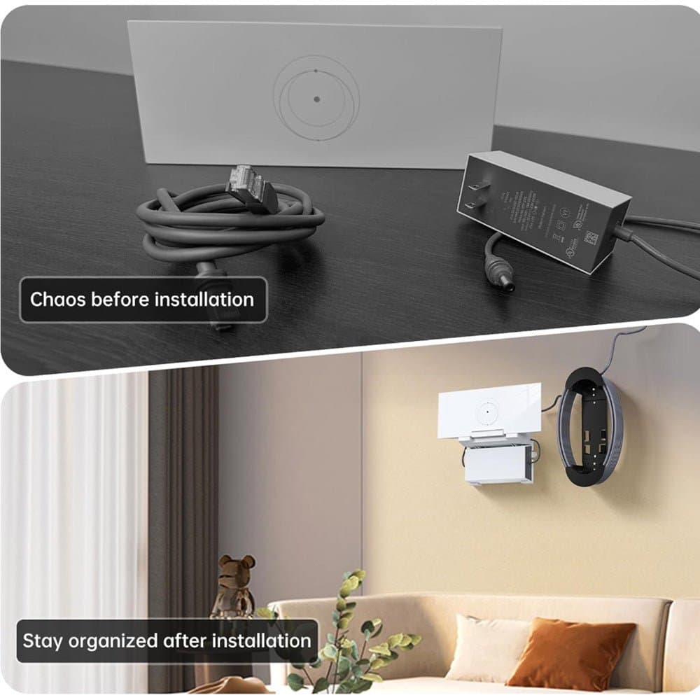 Starlink Gen 3  / Gen 2 Ethernet Cable Organizer & Caddy Mount for Standard 4 / 4X thumbnail 2