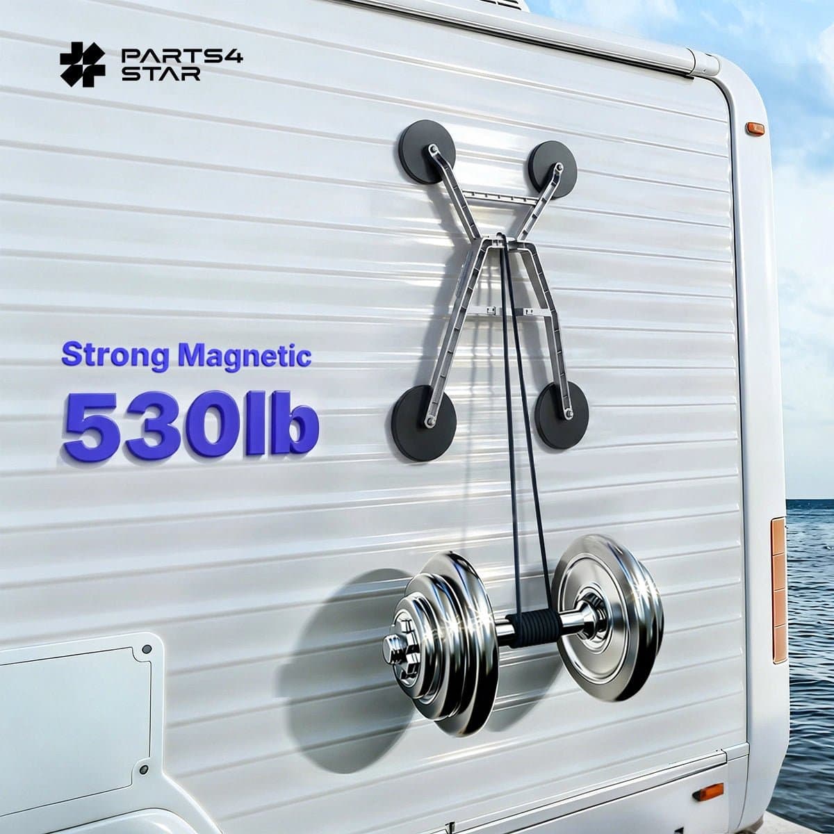 Starlink Gen 3 Magnetic Quick-Release Mount Kit 鈥?Car Adapter & Carry Case Option for Standard 4/4X thumbnail 7
