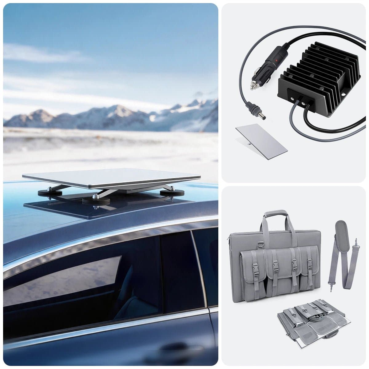 Starlink Gen 3 Magnetic Quick-Release Mount Kit 鈥?Car Adapter & Carry Case Option for Standard 4/4X thumbnail 14