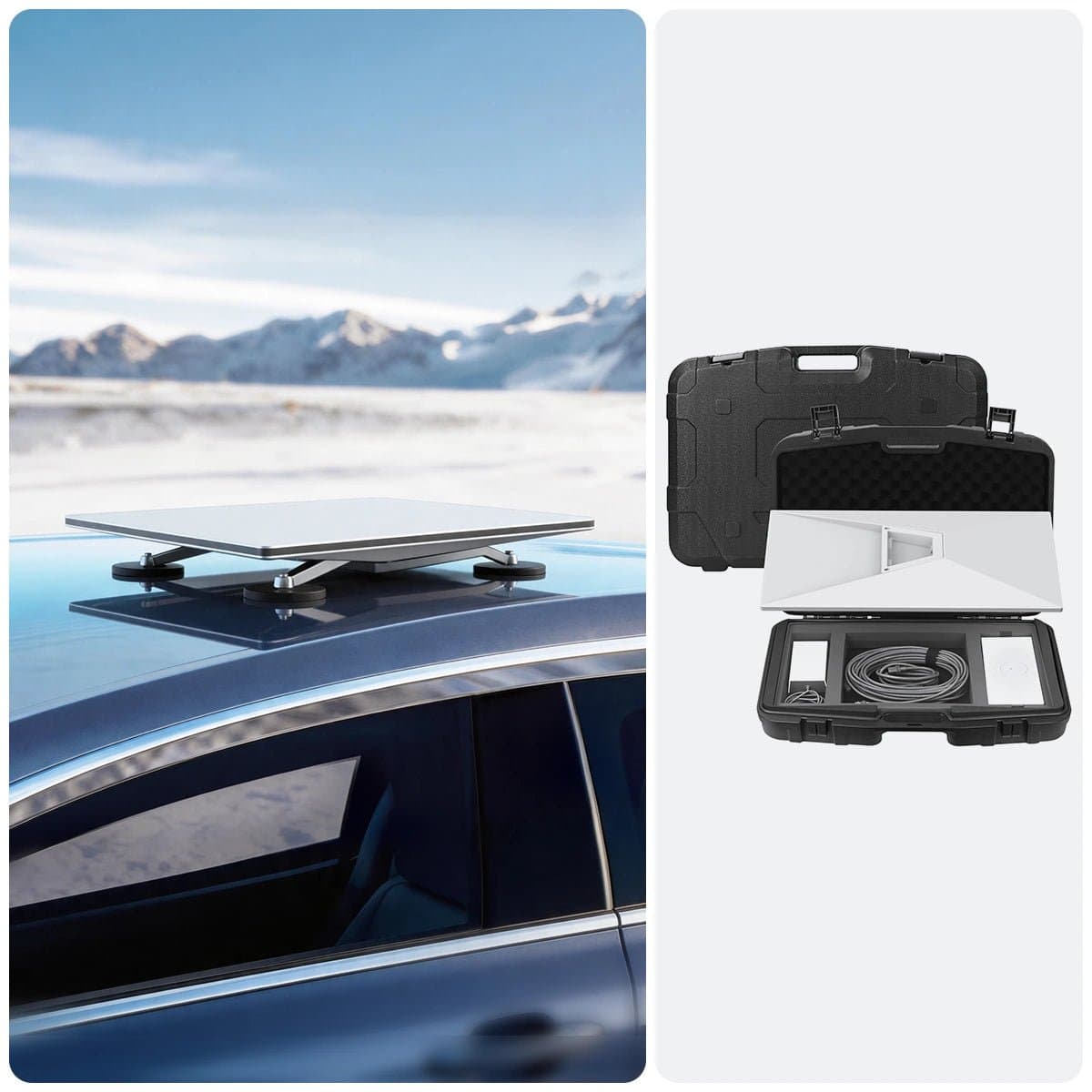 Starlink Gen 3 Magnetic Quick-Release Mount Kit 鈥?Car Adapter & Carry Case Option for Standard 4/4X thumbnail 15