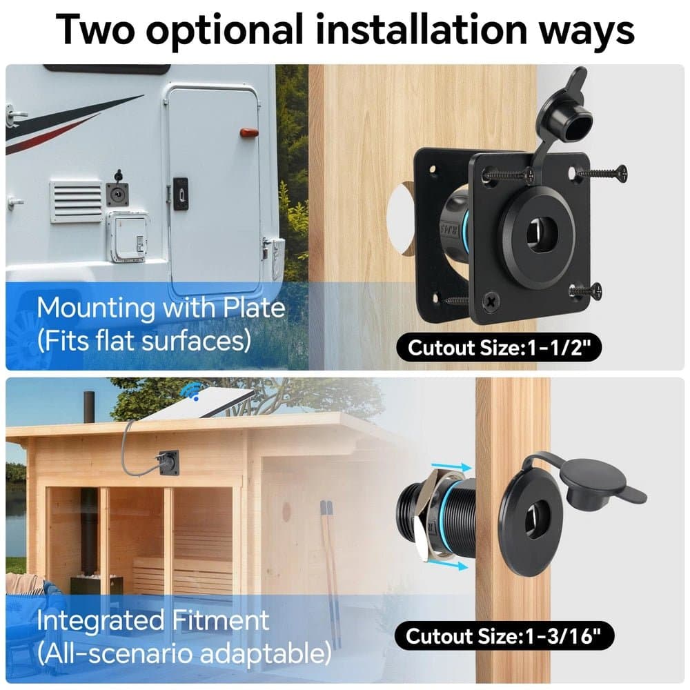 Starlink Standard 4/4X/Mini/V5 Aluminum Pass-Through Wall Socket - RJ45 thumbnail 5