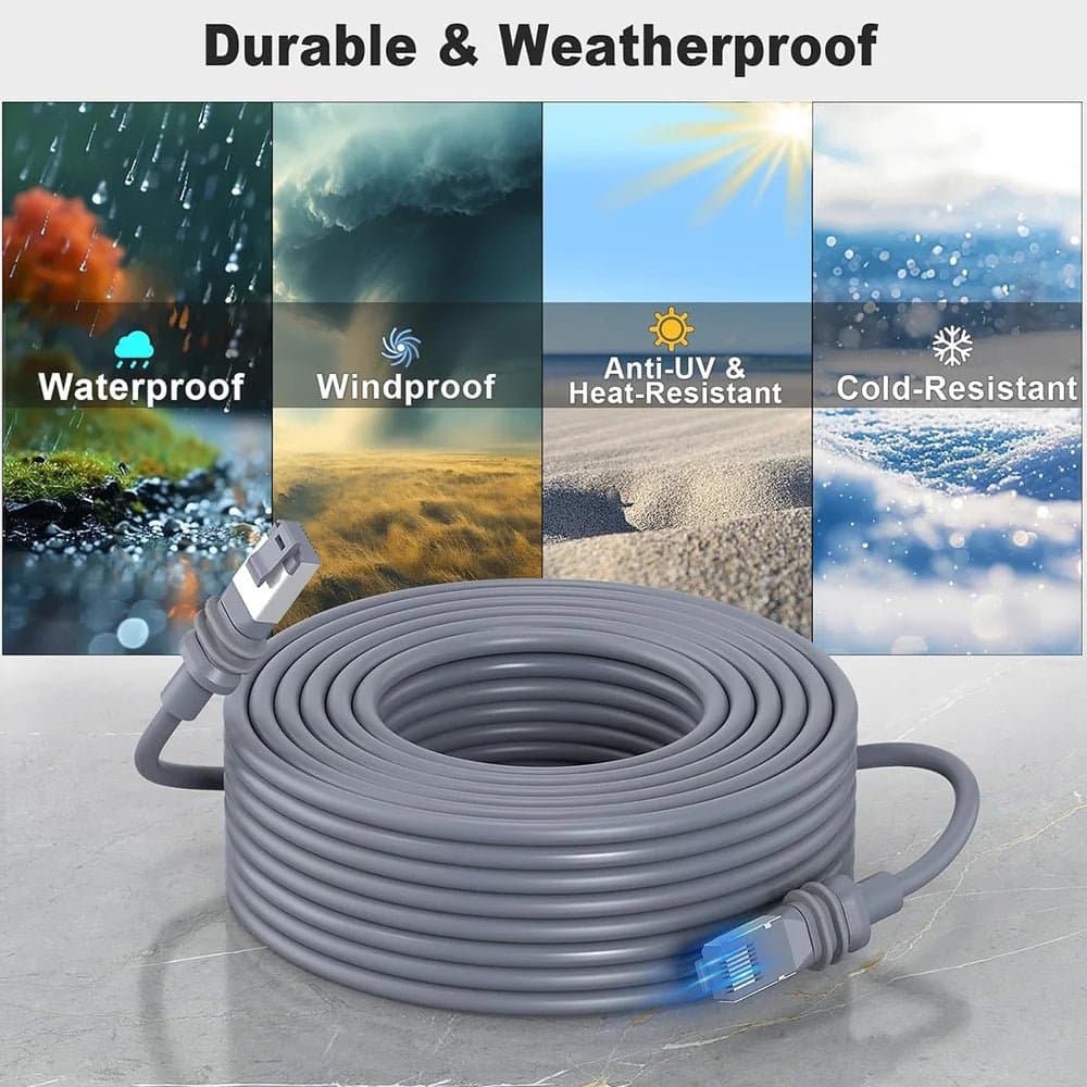 Starlink Standard 4/4X/Mini/V5 Extension Cable - 75FT Replacement for for Gen 3/V3/V4 thumbnail 6
