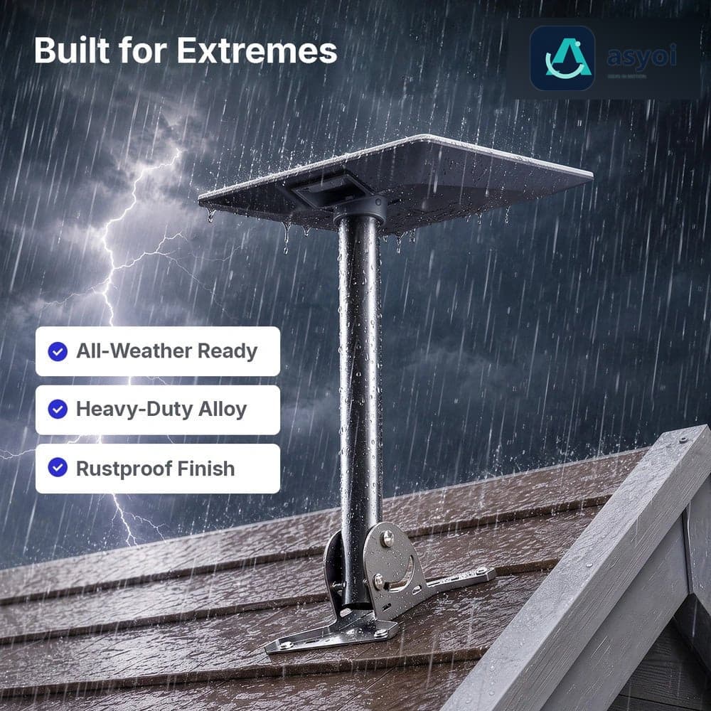 Starlink V5 Adjustable Roof Pole Mount Kit - Thickened Stainless-Steel thumbnail 5
