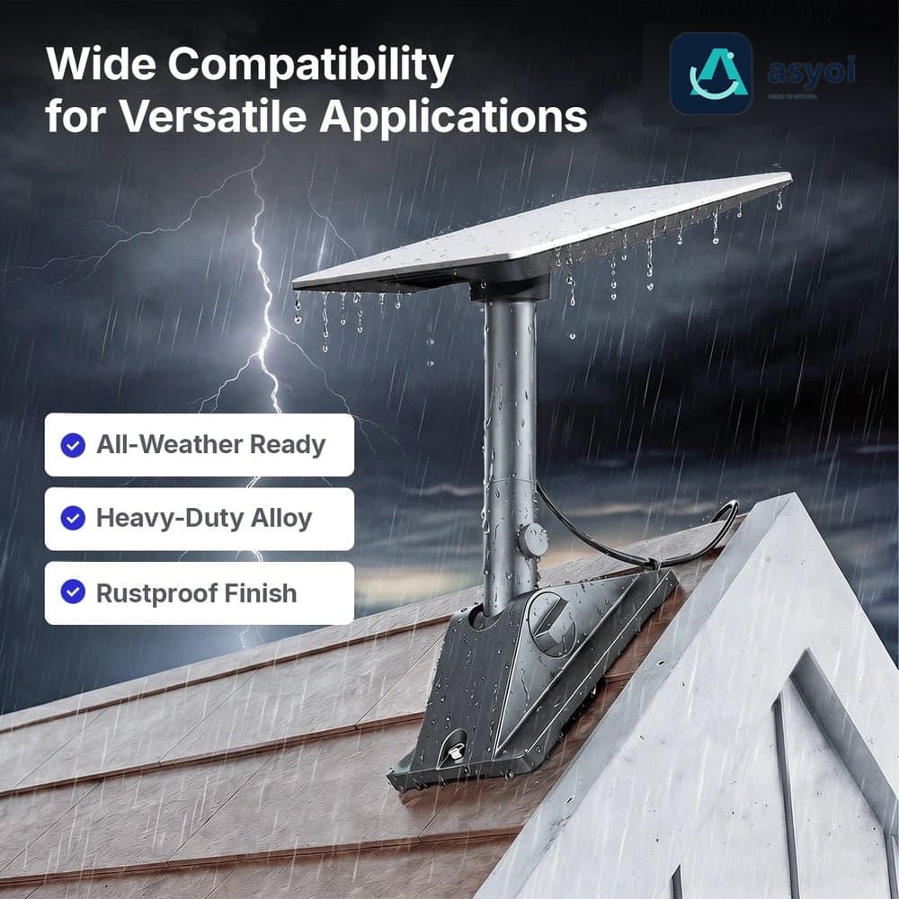 Starlink V5 Adjustable Roof Pivot Mounting Kit - 90掳 Tilt thumbnail 5