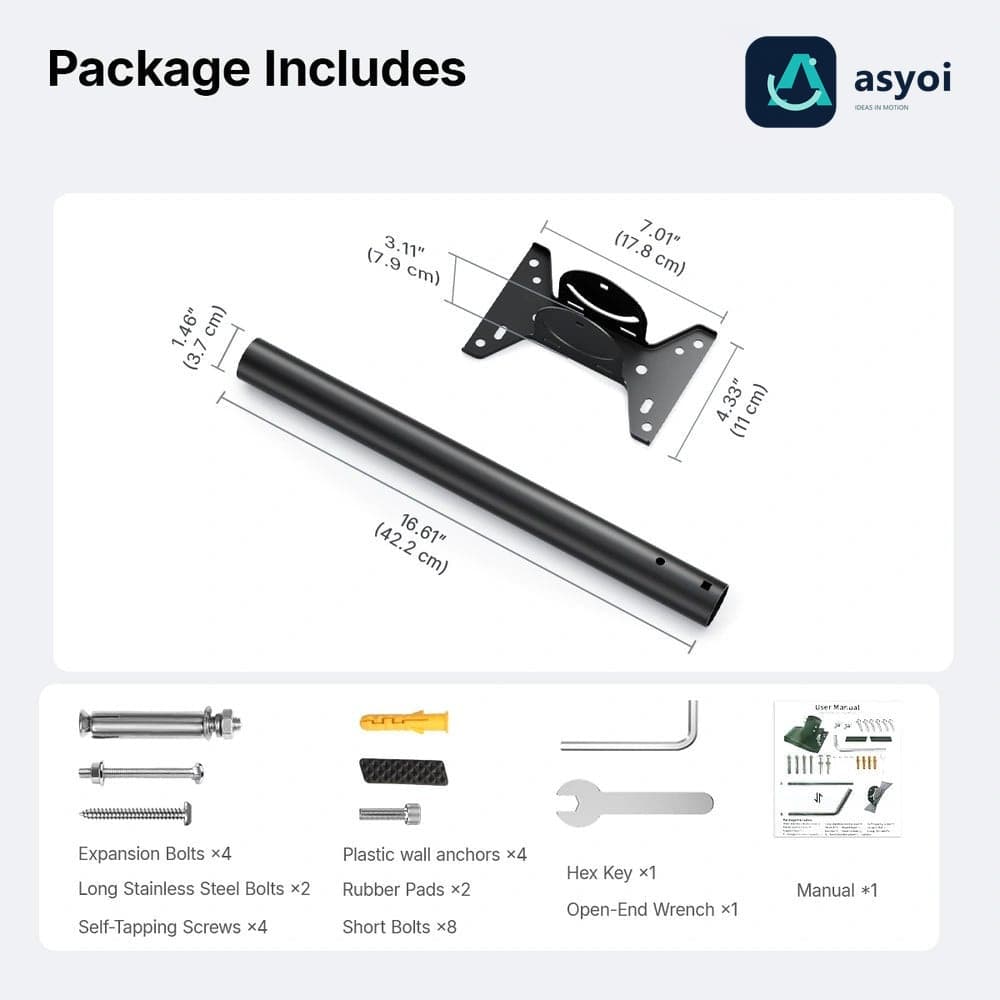 Starlink V5 Adjustable Roof Pole Mount Kit thumbnail 8