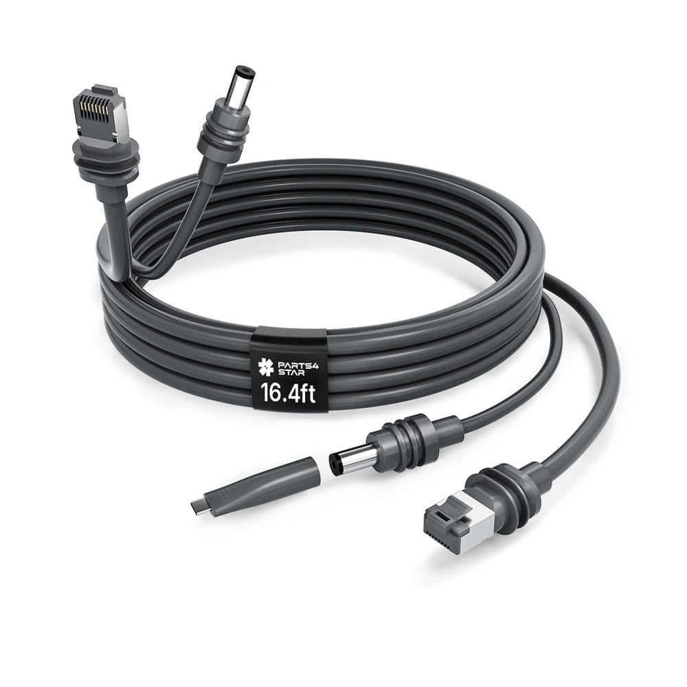 Starlink Mini Cable - 2-in-1 Ethernet & Power, RJ45 & DC