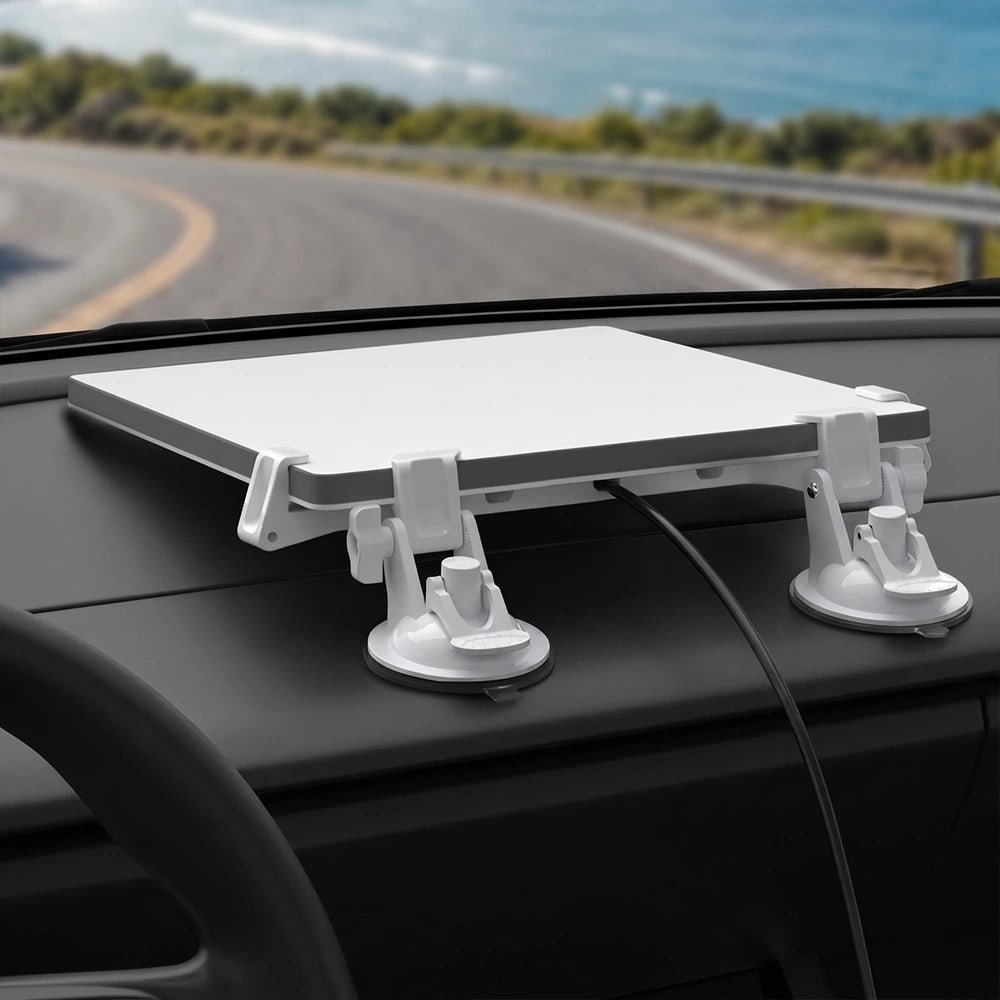 Starlink Mini Dashboard & Windshield Suction Cup Car Mount with Strong Nano Adhesive, Fits Most Vehicles, Starlink Mini Accessories