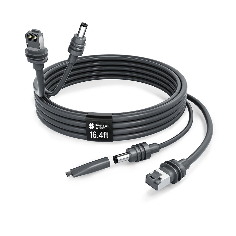 Starlink Mini Cable - 2-in-1 Ethernet & Power, RJ45 & DC — Mini