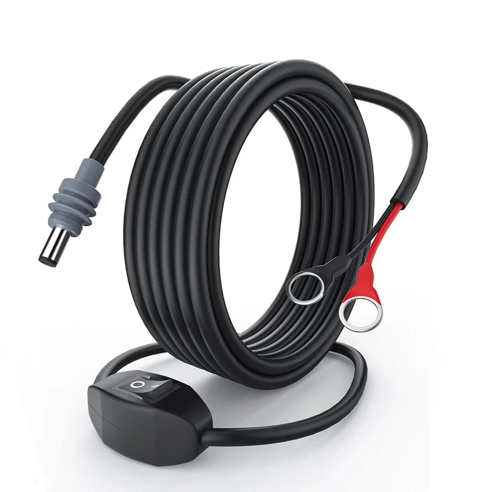 3M/10FT O-Ring DC Charging Cable with Switch (CB8) for Starlink Mini — Mini