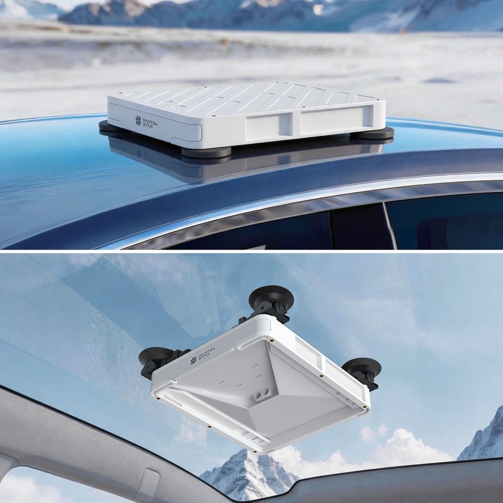 Starlink Mini Armor Quick-Release Heavy-Duty Mount 鈥?2-in-1 Magnetic & Industrial Suction Cup Mount — Mini