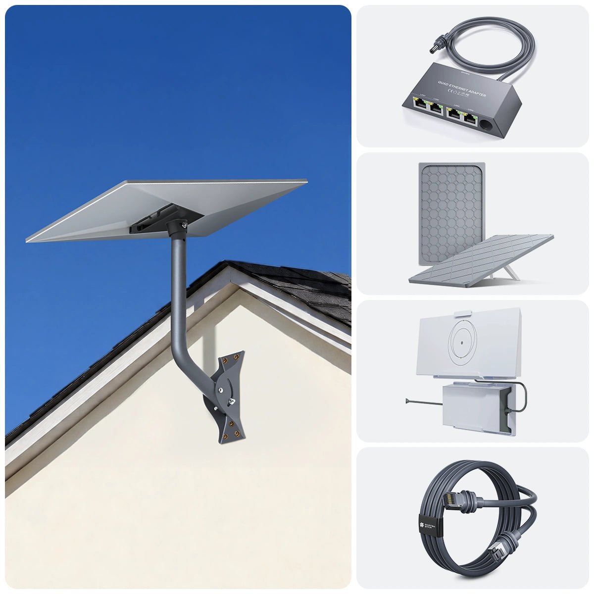Starlink Gen 3 Home Installation Kit 鈥?Complete Mounting & Network Upgrade Bundle — Standard 4/4X