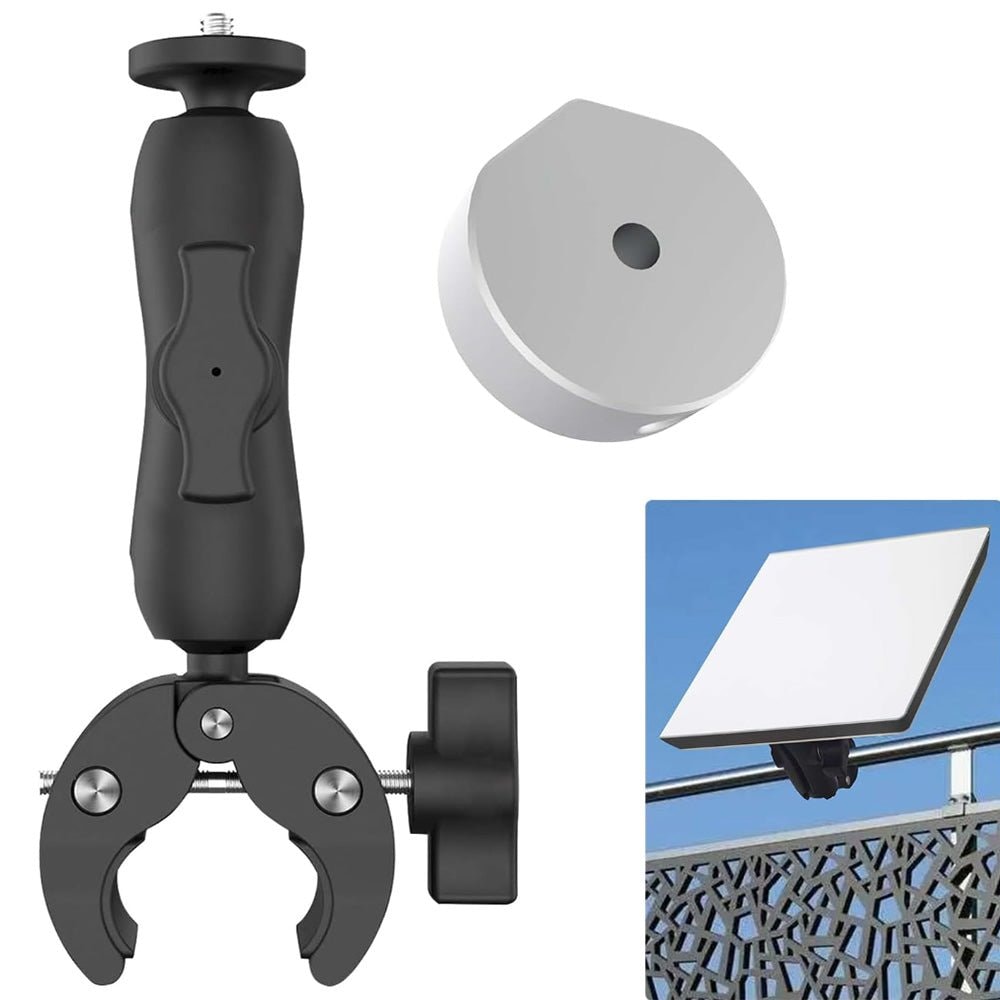 Adjustable Clamp Mount Kit for Starlink Mini Dish image 1