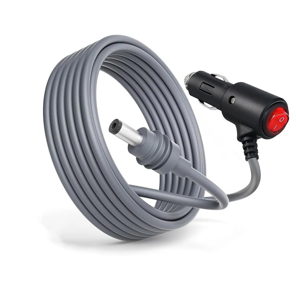 Car Cigarette Lighter DC Power Cable with Switch for Starlink Mini image 1