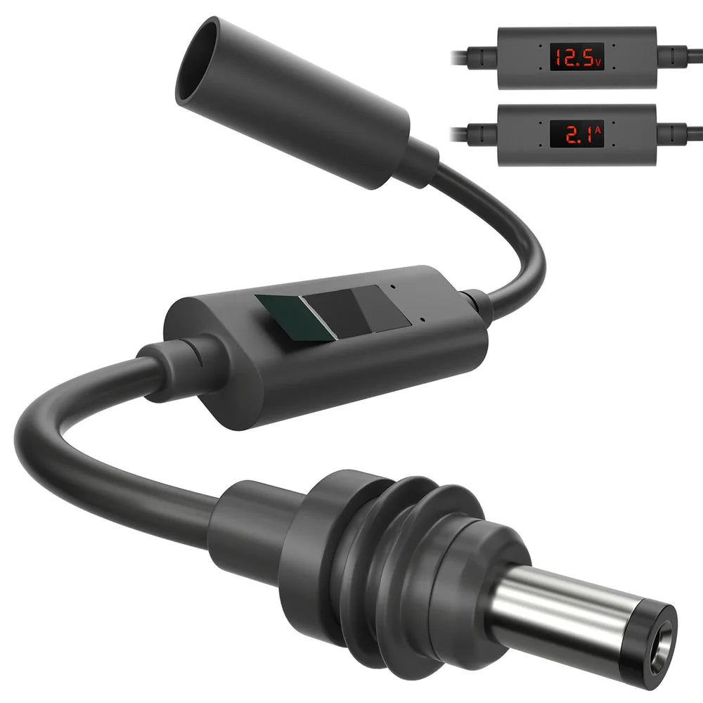 Starlink Mini & Gen 3 DC to DC Female Adapter with Real-Time Display image 1