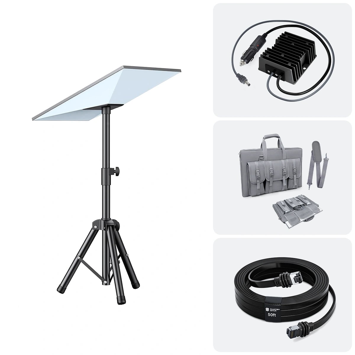 Starlink Gen 3 Portable Setup Kit 鈥?Tripod Mount & Travel Accessories Bundle image 1
