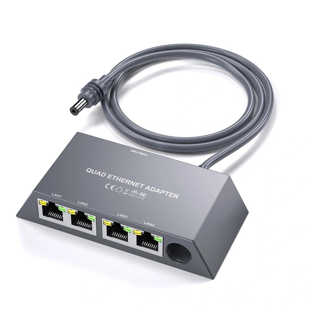 Starlink Standard 4/4X/Mini/V5 4-Port Ethernet Adapter for Gen 3/V3/V4