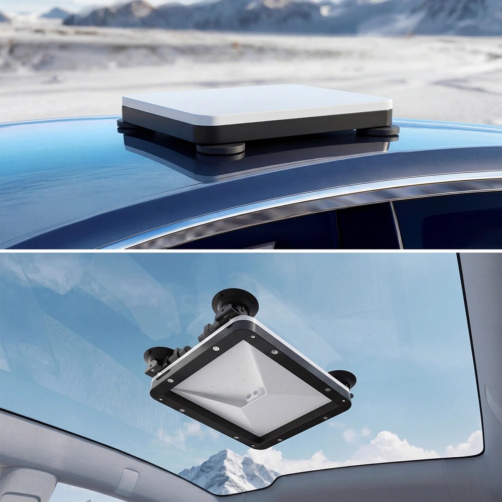2-in-1 Magnetic & Suction Cup Mount for Starlink Mini