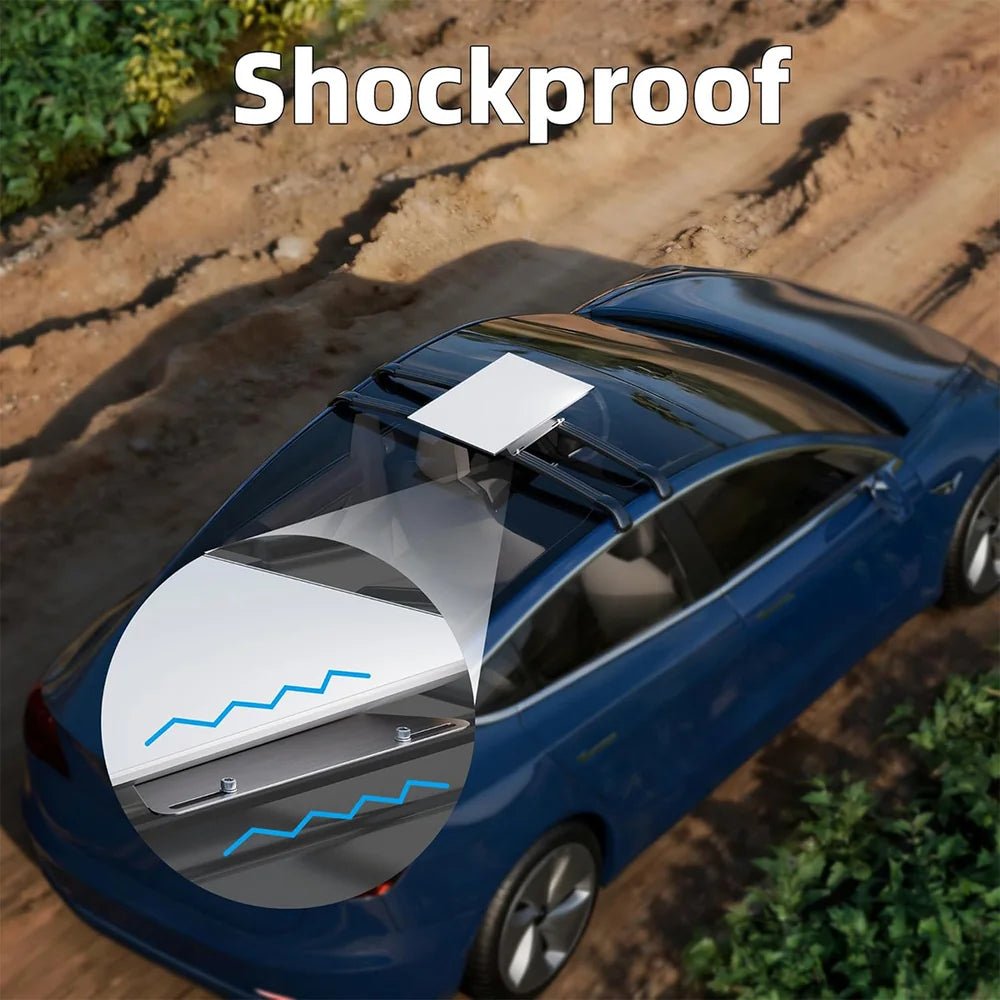 Stainless Steel Roof Rack Mount for Starlink Performance Gen 3 thumbnail 3