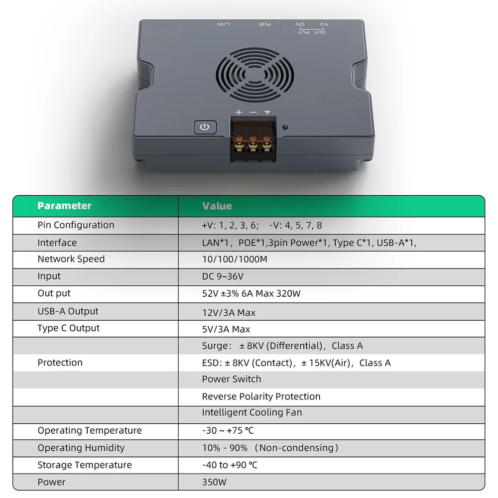 5-in-1 PoE Injector for Starlink Performance Gen 3 thumbnail 7