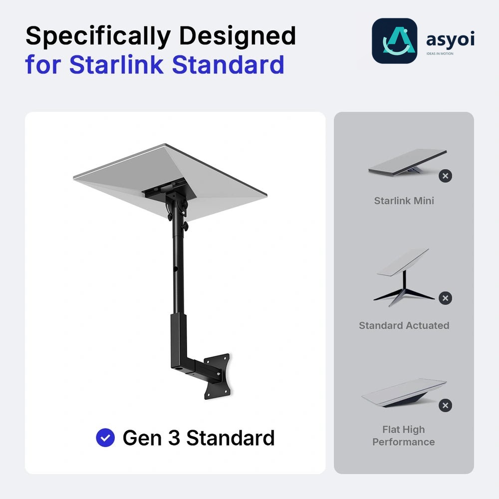 Wall Mount for Starlink Standard 4/4X thumbnail 2