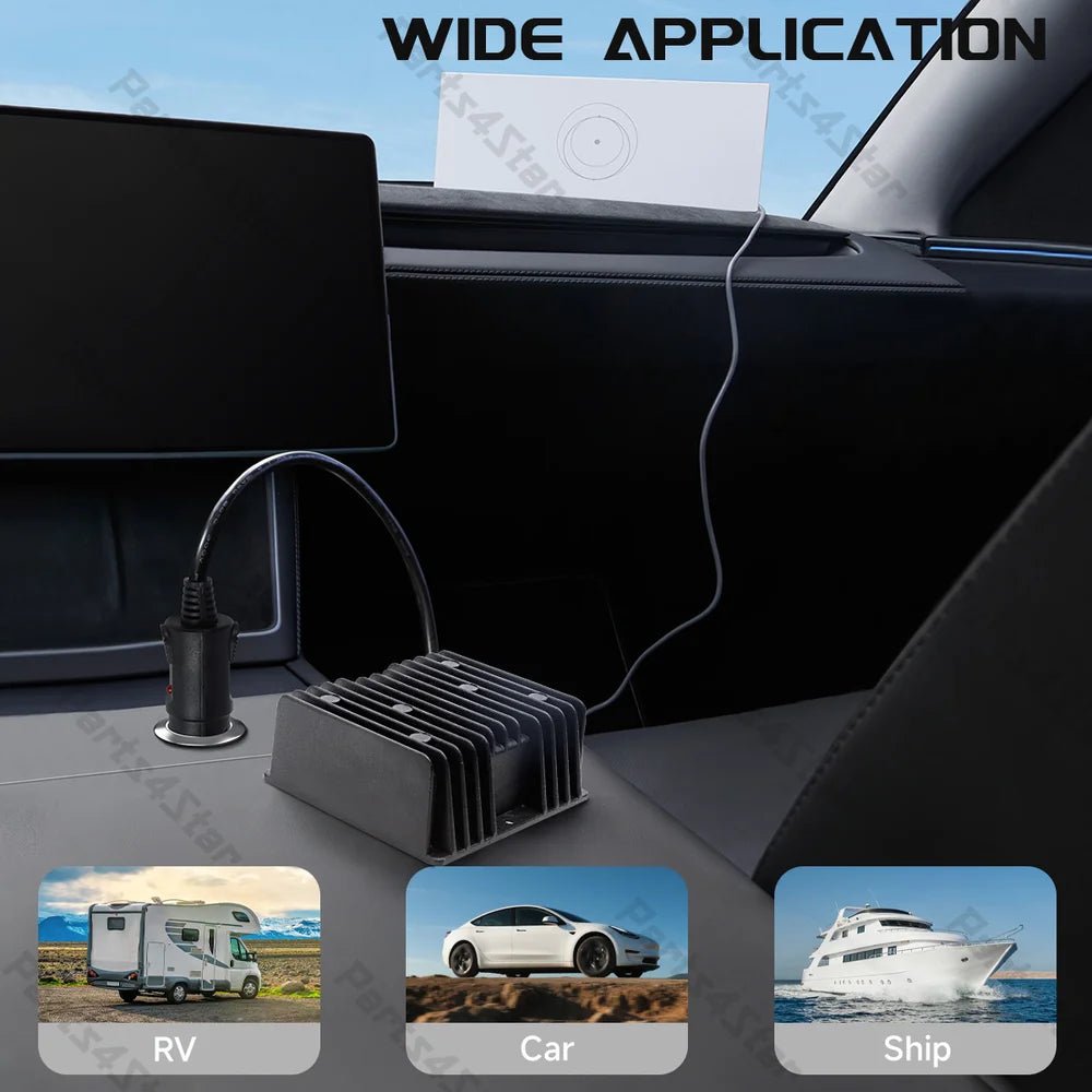 Car Adapter 12V/24V to 57V for Starlink Standard 4/4X thumbnail 5