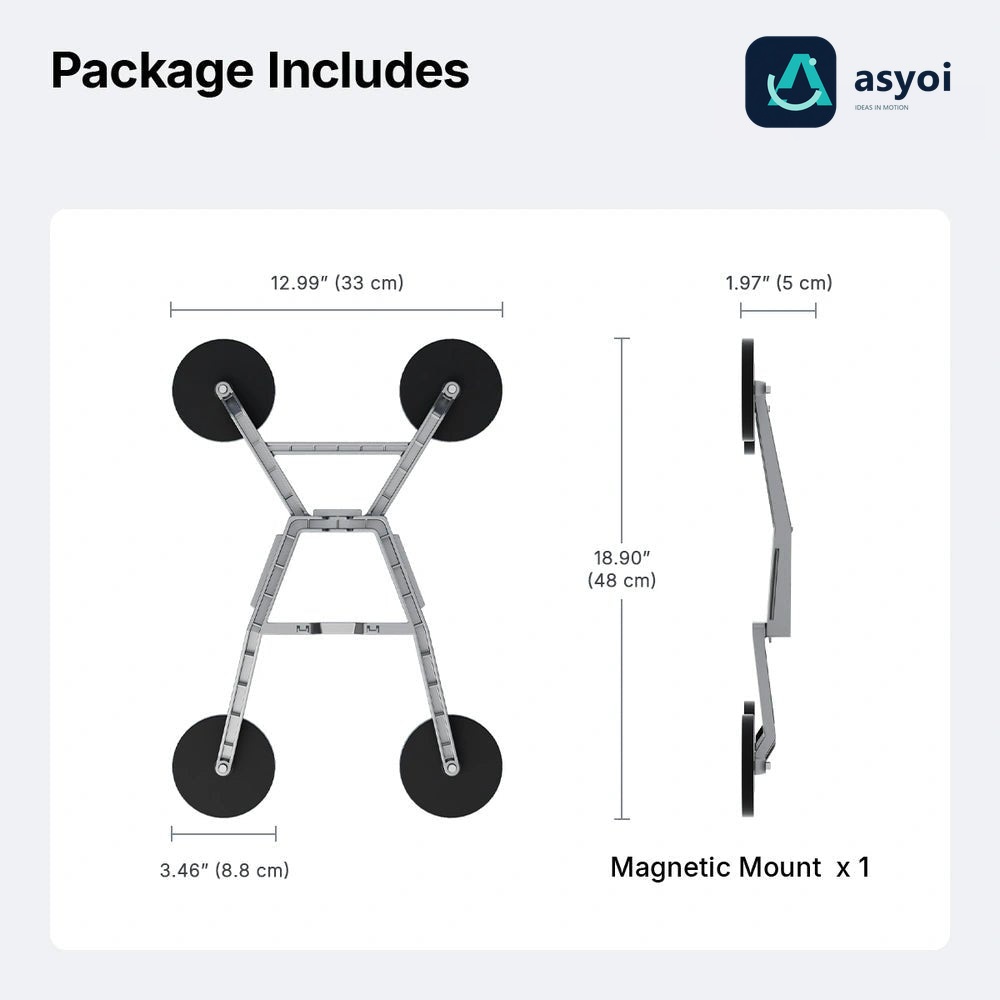 530 lb Quick-Release Magnetic Mount for Starlink Standard 4/4X thumbnail 10