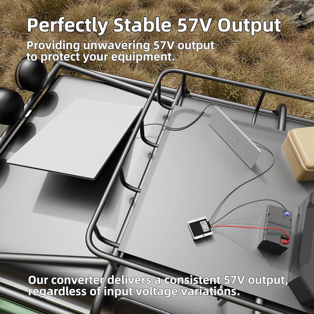 12V/24V to 57V Power Supply Adapter with DC for Starlink Standard 4/4X thumbnail 2